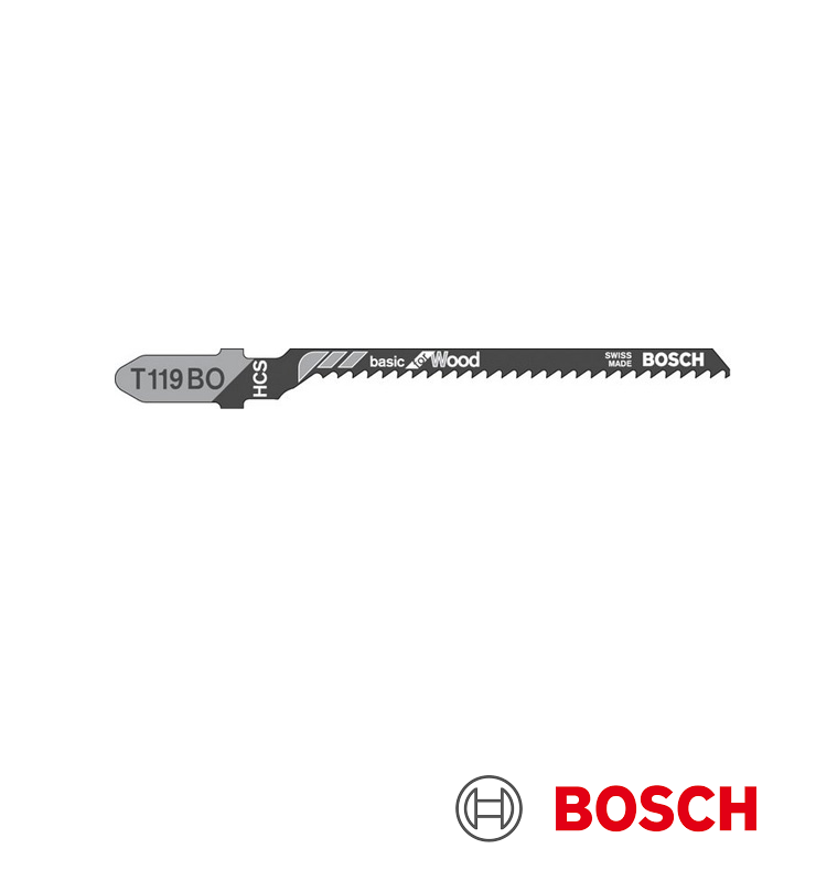 LAME BOSCH X SEGHETTI LEGNO ONDULATE PASSO DENTI MM.2 -PZ.3- 2608637788 T119BO