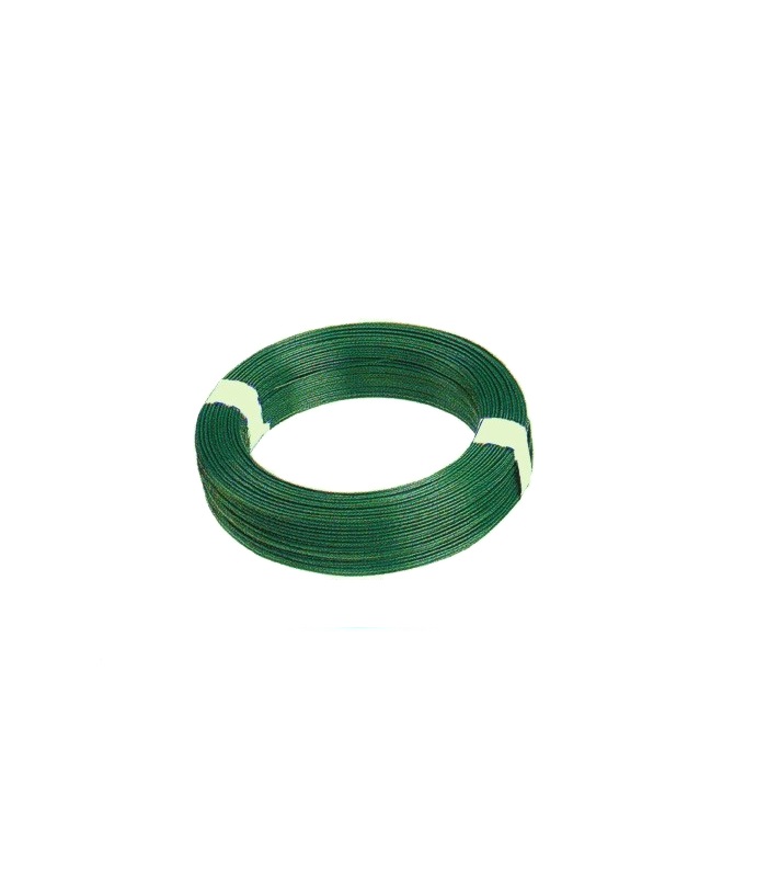 Filo Plastificato Verde X Legature MM.1,7 ROT.100 MT.