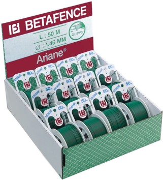 BOBINE ARIANE BETAFENCE FILO VERDE MM.1,45 MT.50   