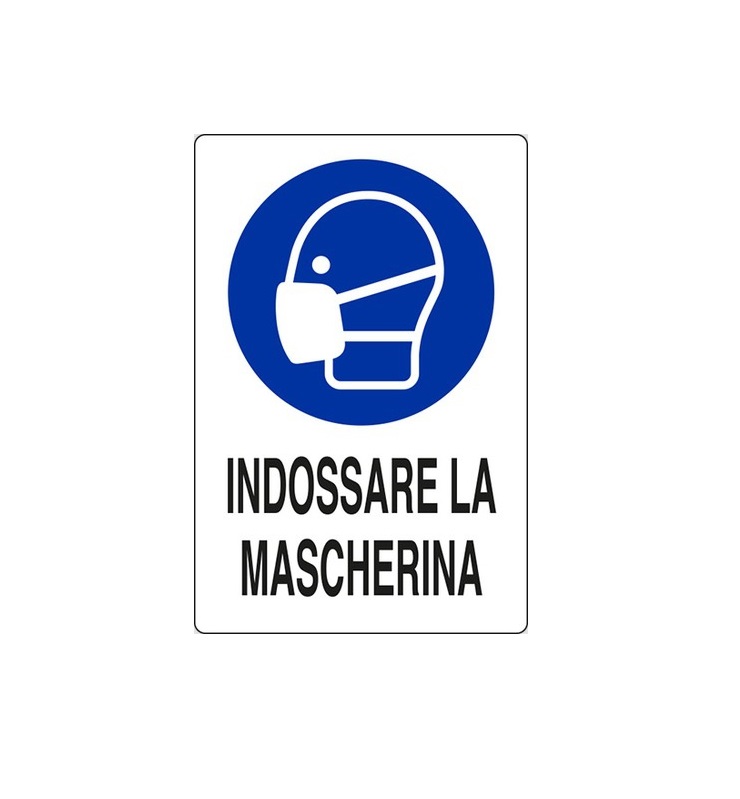 Cartello-Indossare mascherina-