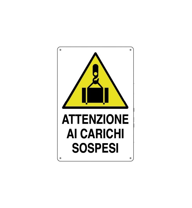 Cartello-Carichi sospesi-