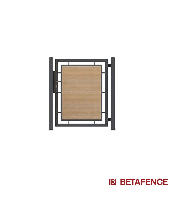 CANCELLI BETAFENCE PEDONALI PALLADIO ANTRACITE