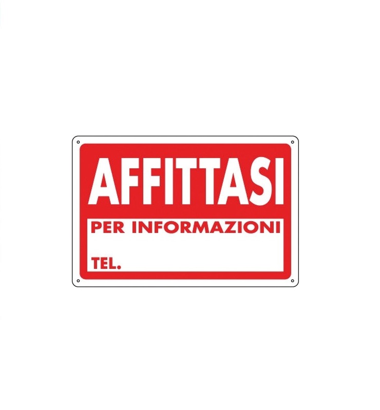 Cartello affittasi