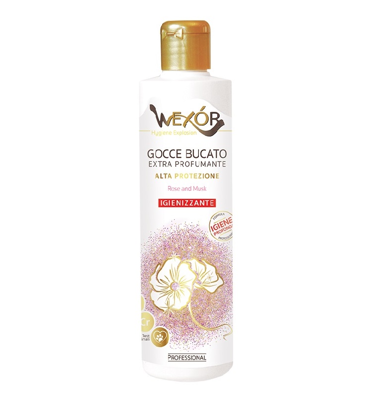 Gocce bucato Rose e Musk